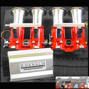 A typical Throttle Bodies kit